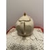 Vintage Sadler England Cube Teapot #2097 Rose Flowers Gold Trim