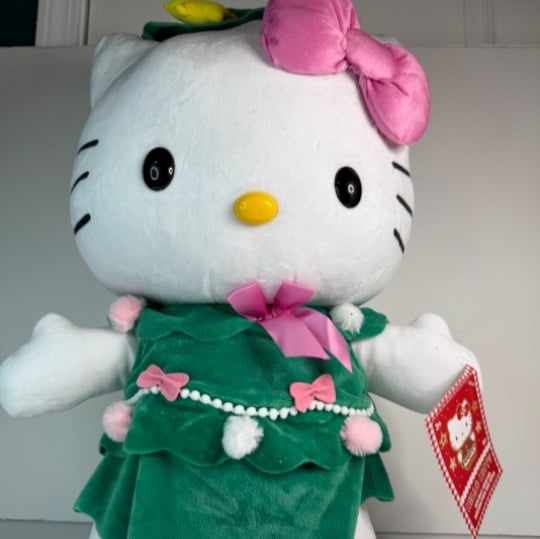 NWT 2024 Hello Kitty Christmas Dress Holiday Greeter