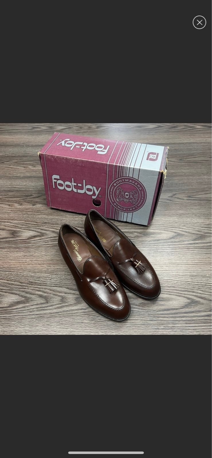 NEW FootJoy Classics Brown Tassel Loafers 8.5 D
