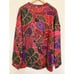 (2)Farm Rio Hidden Animals WomensSweatshirt Tropical Colorful Print NWT XL 280
