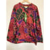 (2)Farm Rio Hidden Animals WomensSweatshirt Tropical Colorful Print NWT XL 280