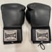 Deportes Casanova Professional 18oz Ounce Black Leather Pre-OwnedBoxing Gloves!!