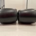 Deportes Casanova Professional 18oz Ounce Black Leather Pre-OwnedBoxing Gloves!!