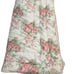 Vintage Laura Ashley Full Comforter Shabby Chic Pink Floral Roses Stripe Measur