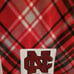 North Central College logo fleece blanket