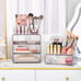 Vtopmart 3 Tier Clear Makeup Organizer with Drawer, Cosmetic Storage for Dresser