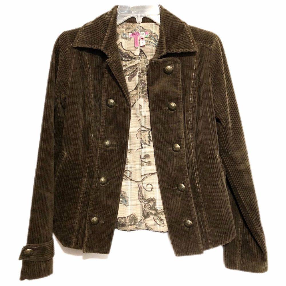 Buffalo David Britten Brown Jacket Small