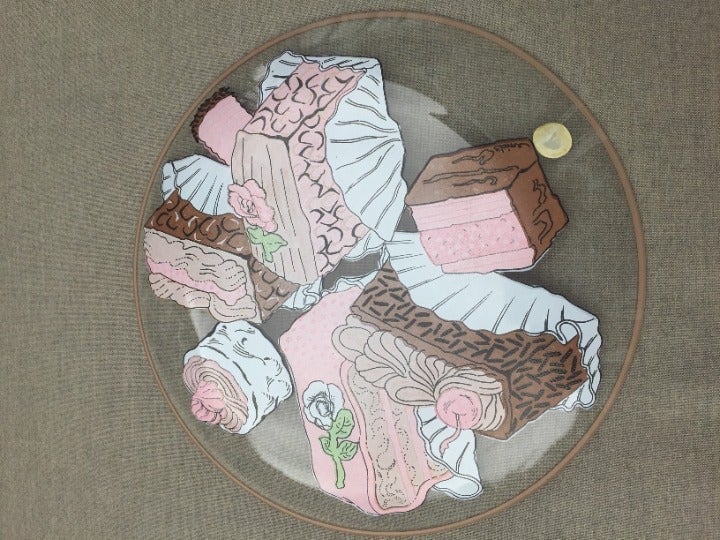 Dorothy C Thorpe MCM Cakeplate*Rare*