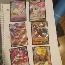 POKEMON CARDS LOT 17 V/VMAX CARDS + A TON OR RARE HOLOS