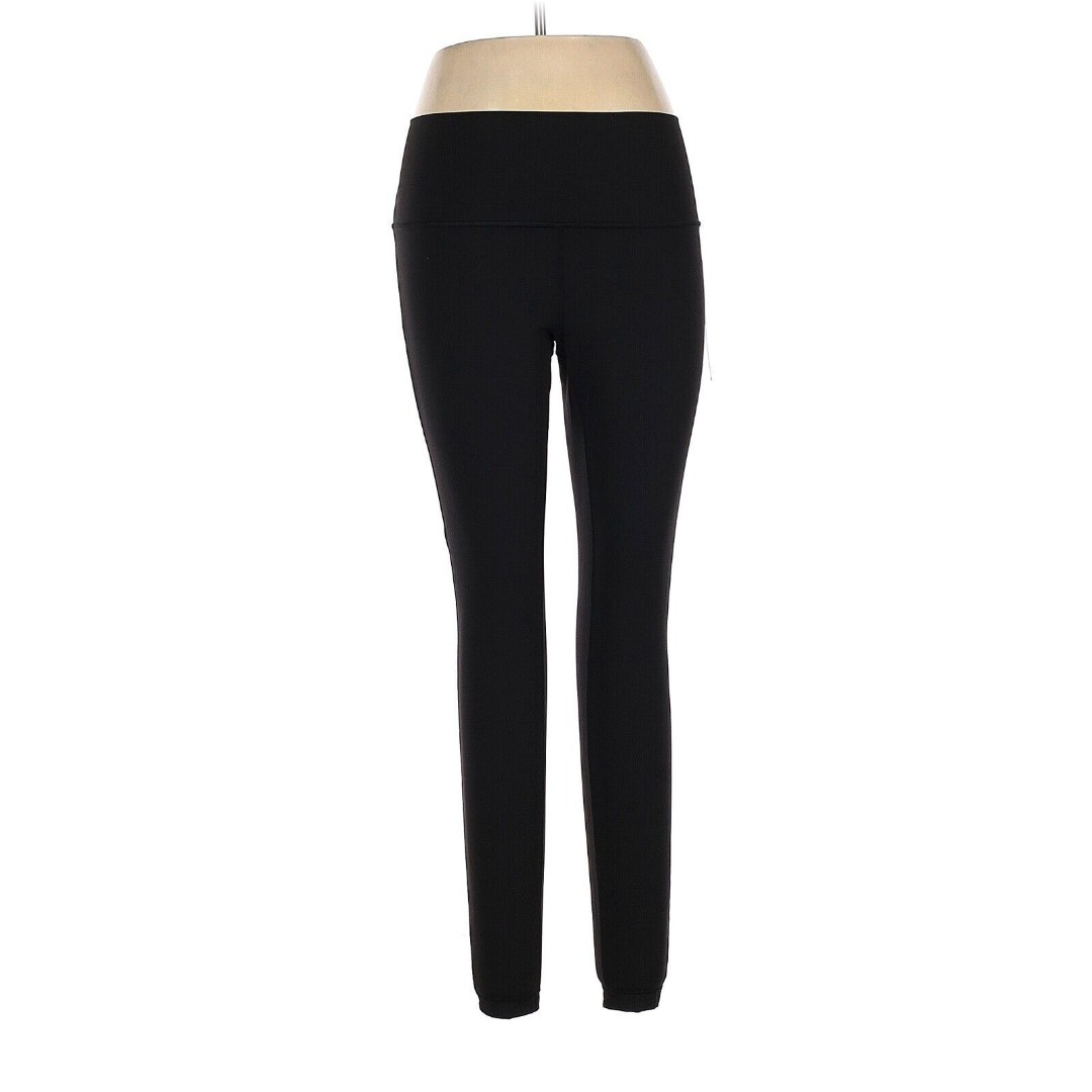 LULULEMON ATHLETICA Black Wunder Under HR Special Edition Leggings - US 10