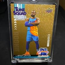 Lebron James LBJ Toon Squad Rookie Gold with One Touch