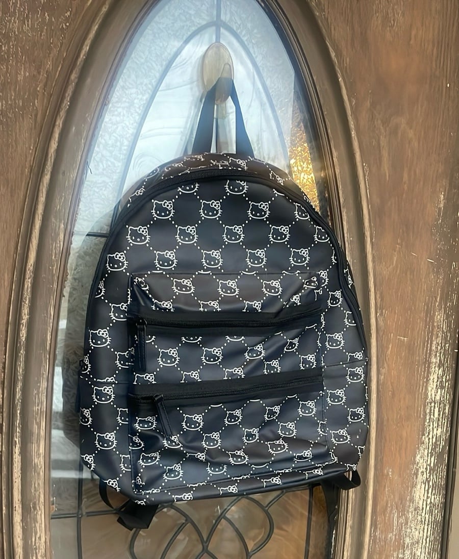 NWOT Hello Kitty Sanrio Faux Leather Full Size backpack!