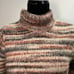 Veronica Beard Alston Turtleneck Alpaca Woolf Blend Multicolor Sweater Medium