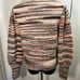 Veronica Beard Alston Turtleneck Alpaca Woolf Blend Multicolor Sweater Medium