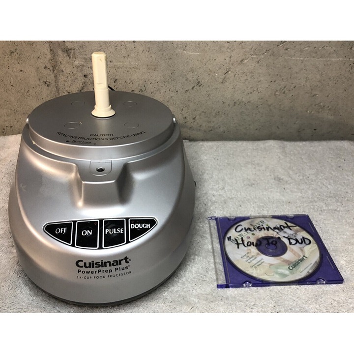 Cuisinart PowerPrep Plus Food Processor 14 Cup EV-14PC1 BASE & DVD