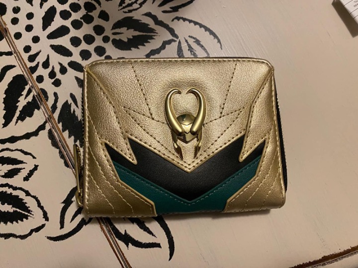 Loungefly Marvel Loki Zip Around Wallet