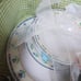 23 pcs Gibson wicker picnic basket set service for 2, tableware set, dinner set