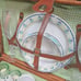 23 pcs Gibson wicker picnic basket set service for 2, tableware set, dinner set