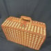 23 pcs Gibson wicker picnic basket set service for 2, tableware set, dinner set