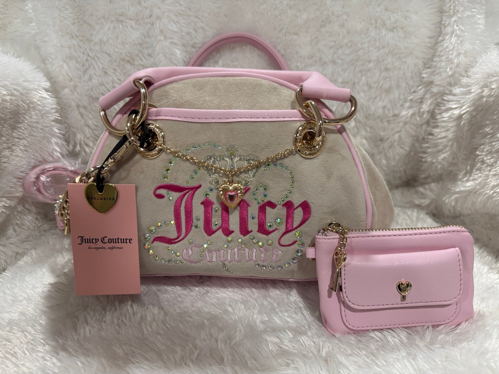 Juicy couture dreamy satchel