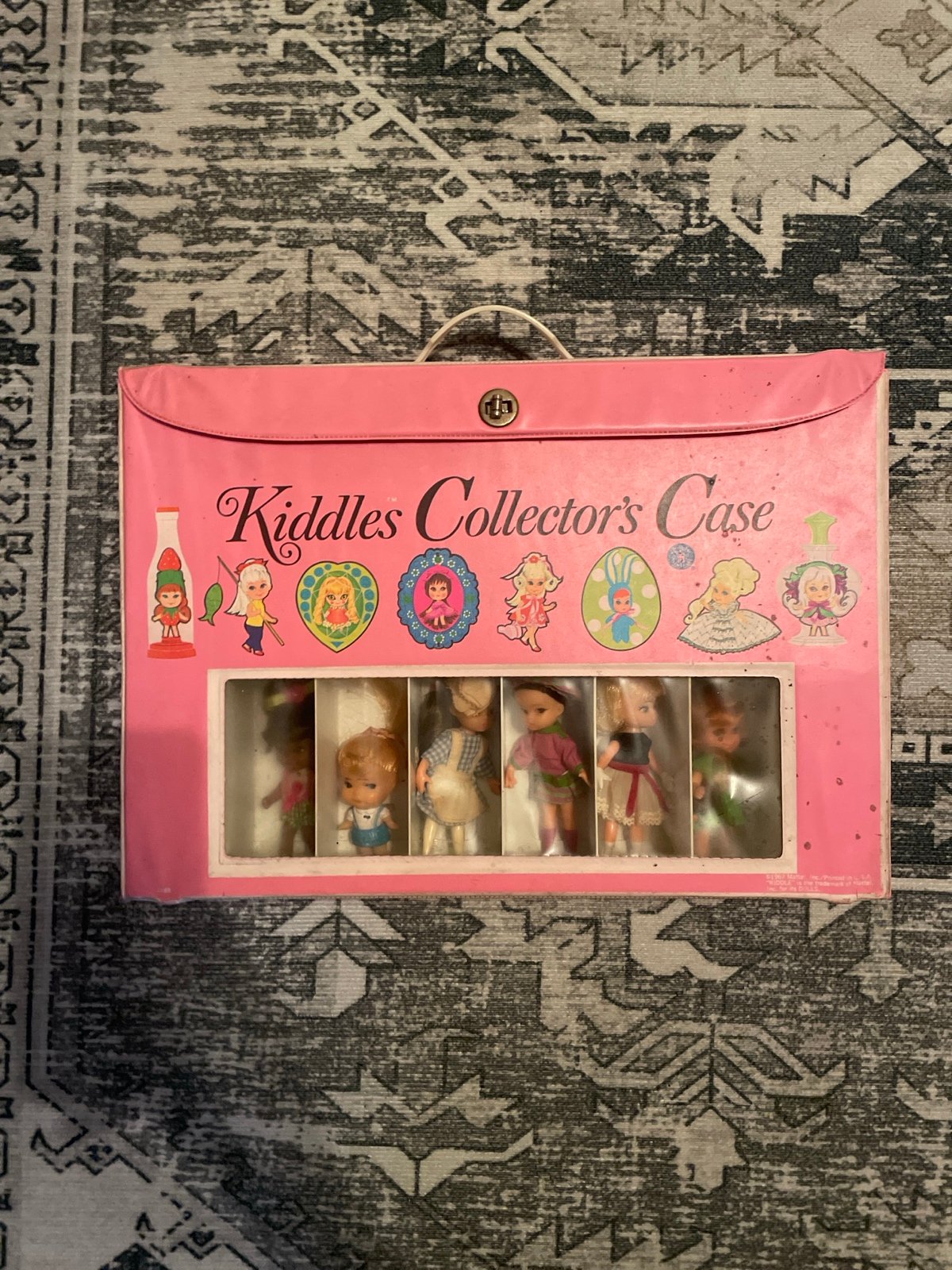 Vintage Mattel Kiddles Collectors Case 1967
