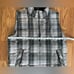 Eddie Bauer Goose Down Women’s Plaid WeatherEdge Puffer Vest Jacket Size M