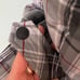 Eddie Bauer Goose Down Women’s Plaid WeatherEdge Puffer Vest Jacket Size M