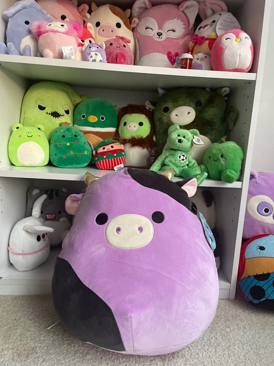 Alexie squishmallow 12” cow OG