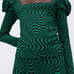 NWTs zara jaquard knit top sz. M