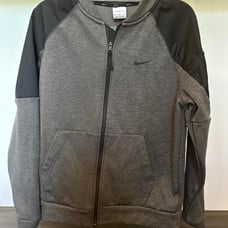 Men's Nike Therma-FIT Charcoal/Grey Bomber Jacket