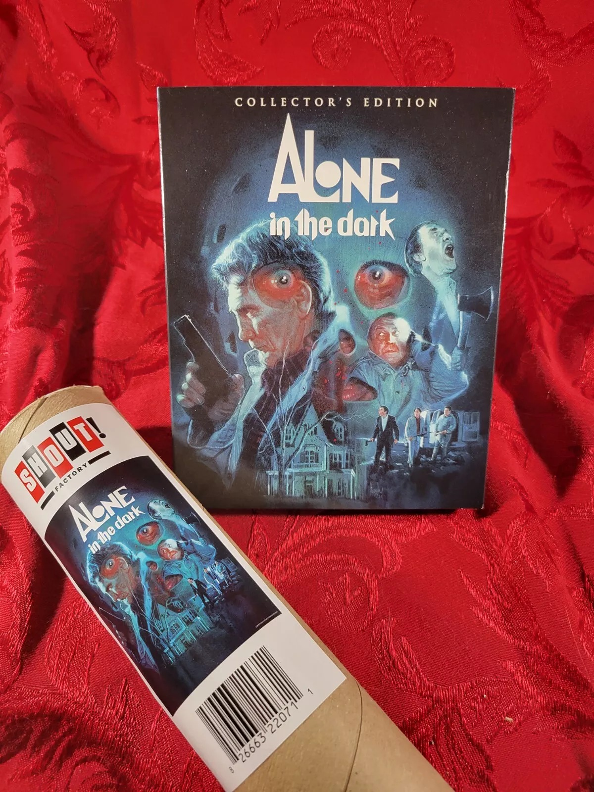 ALONE IN THE DARK (2021) SHOUT! Factory, Collector's Edition, Limited Poster
