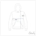 Nike Cold Shoulder Custom Dyed Hoodie