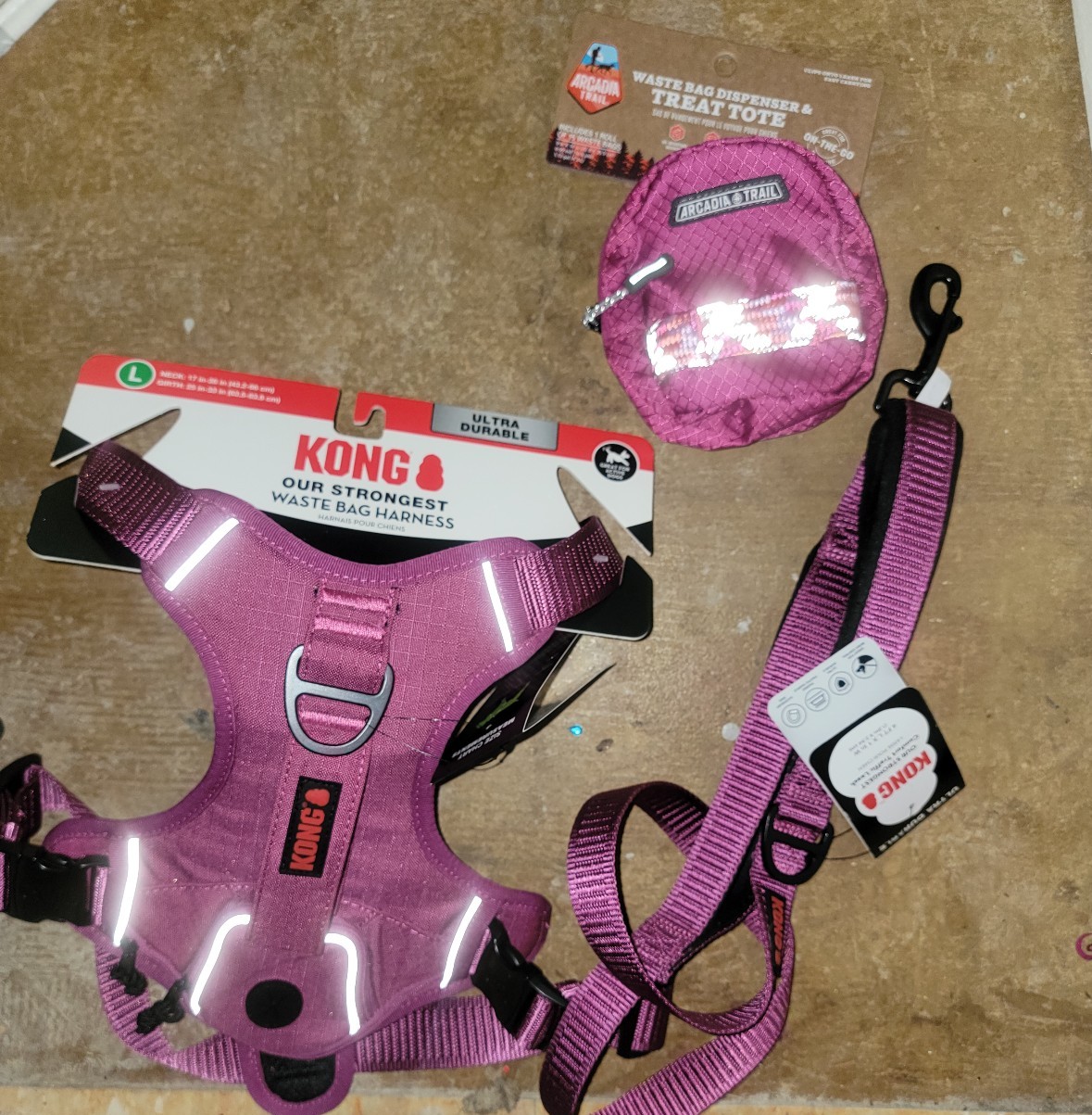 Dog hardess set