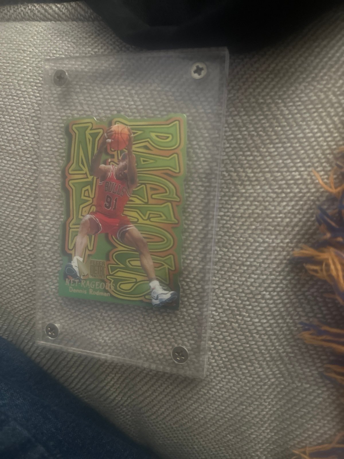 Dennis Rodman basketball card