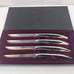 Carvel Hall 4 pc Steak Knives Set 1986