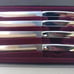 Carvel Hall 4 pc Steak Knives Set 1986