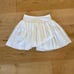Wiskii - Pleated Skirt Skort in White