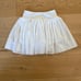 Wiskii - Pleated Skirt Skort in White