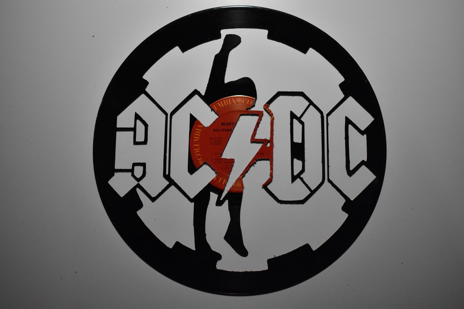 AC/DC Vinyl Art
