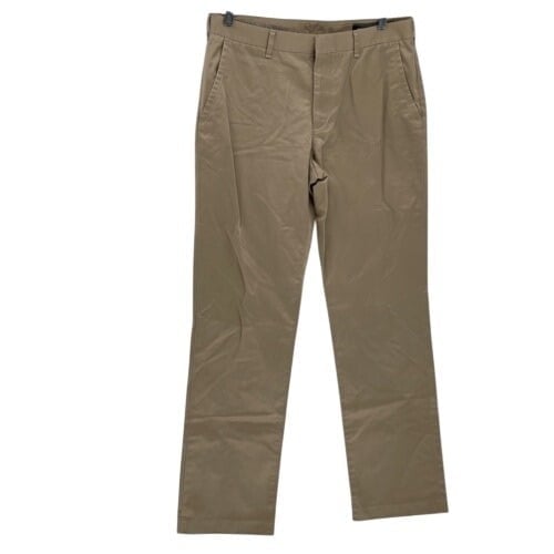 Bonobos Pants Chino Khakis Men Size 33x32 Tan Beige Straight Leg Wednesdays