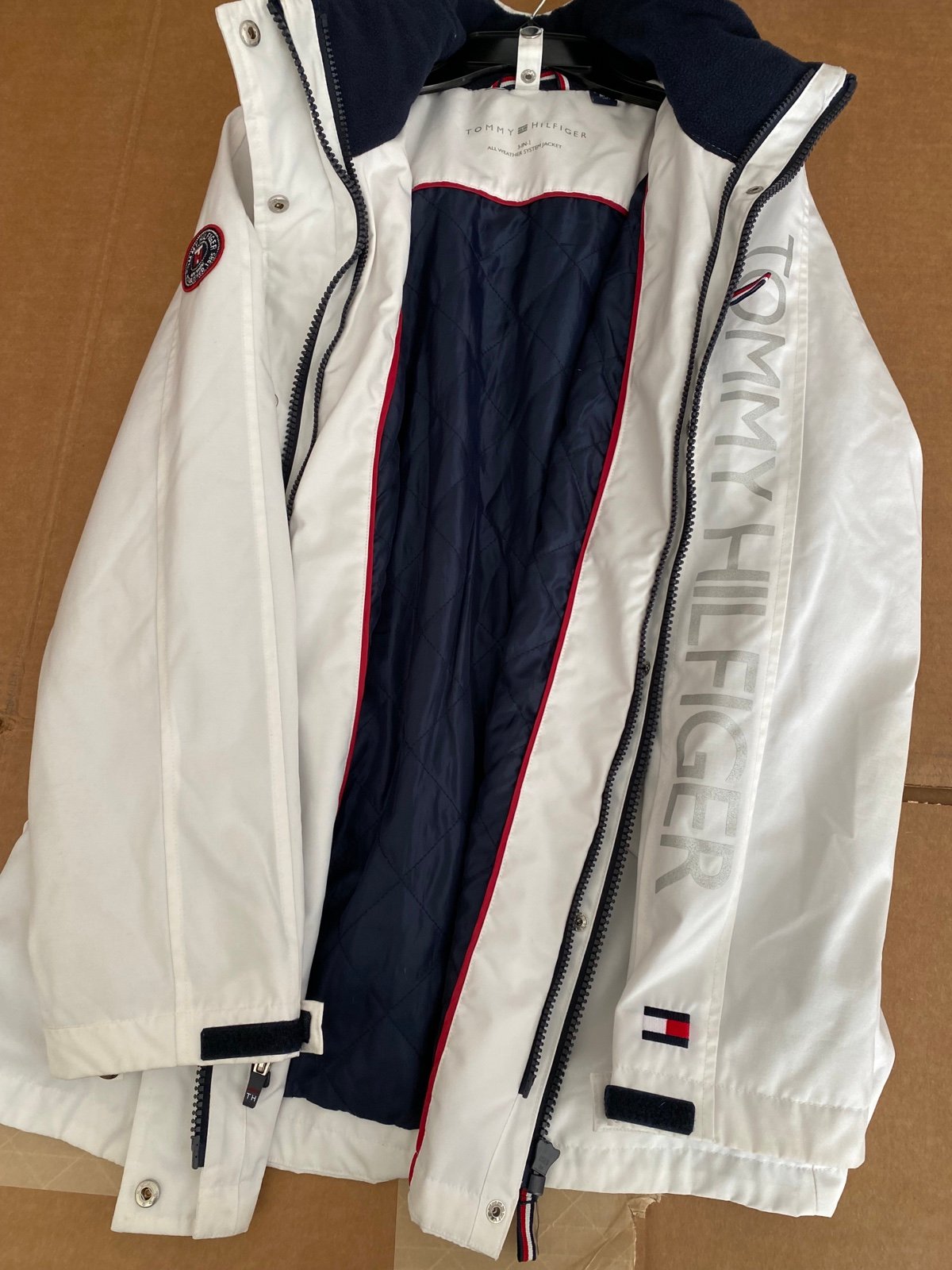 Tommy Hilfiger 3 in 1 jacket Patagonia Arc’Teryx polo Ralph Lauren