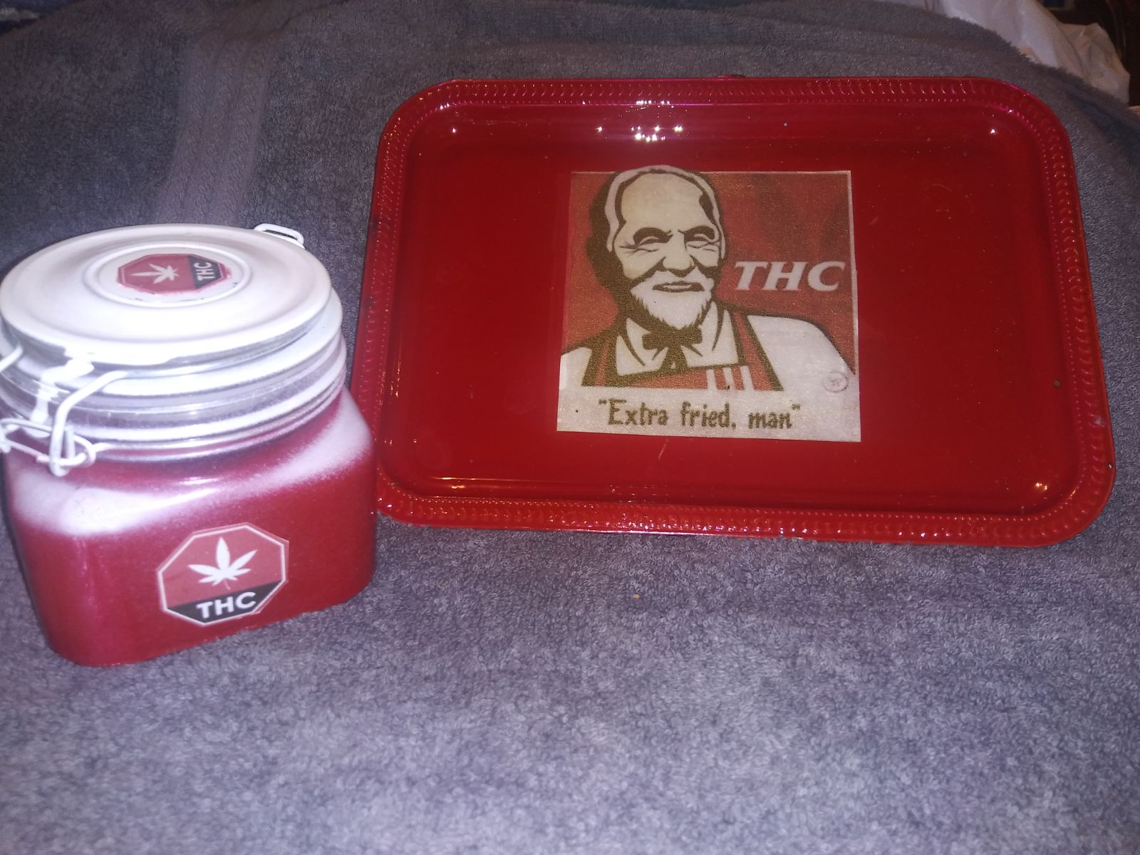 rolling tray set