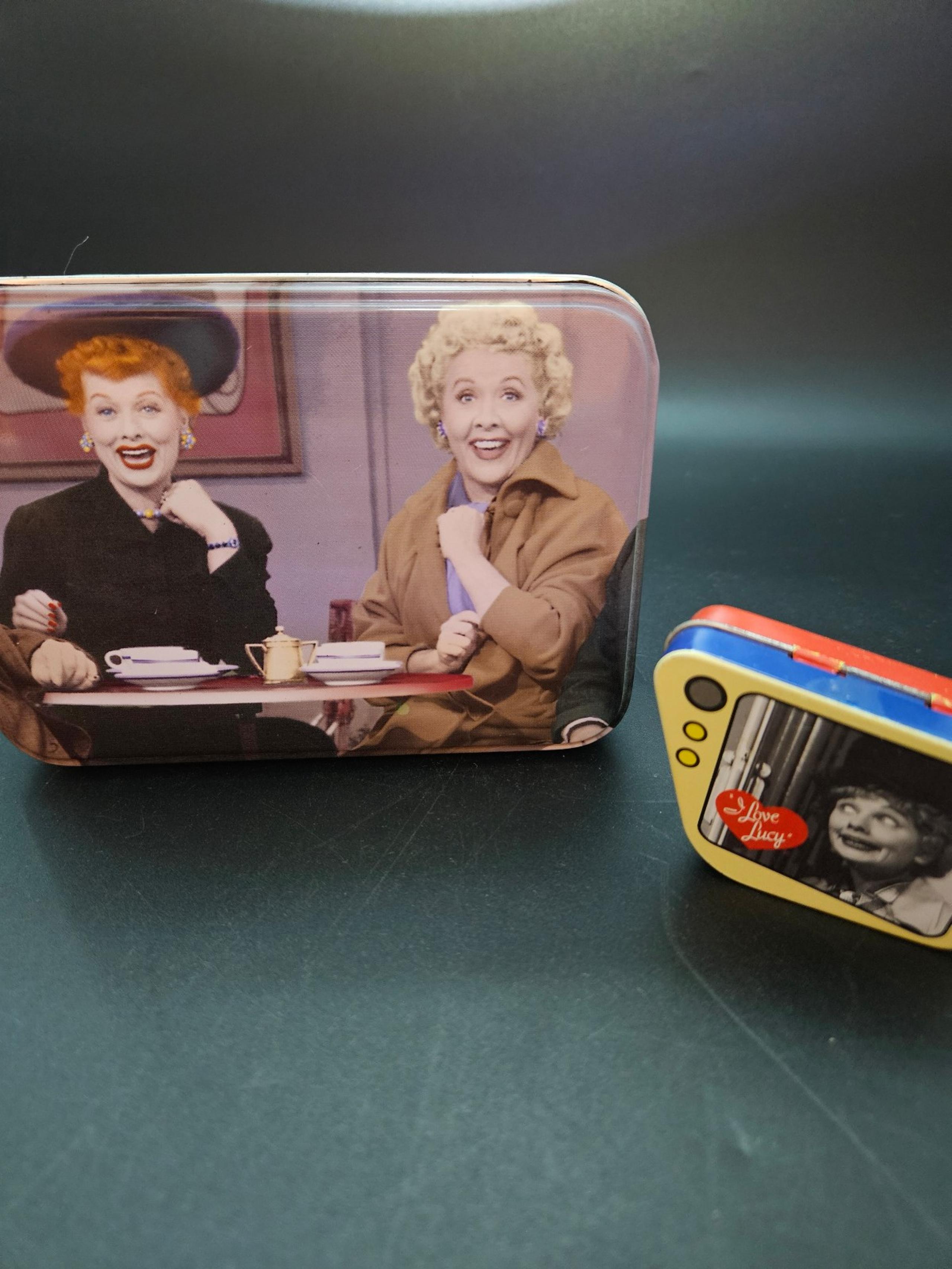 "I Love Lucy" TV Show Collectible Tins (Set of 2) - Vandor