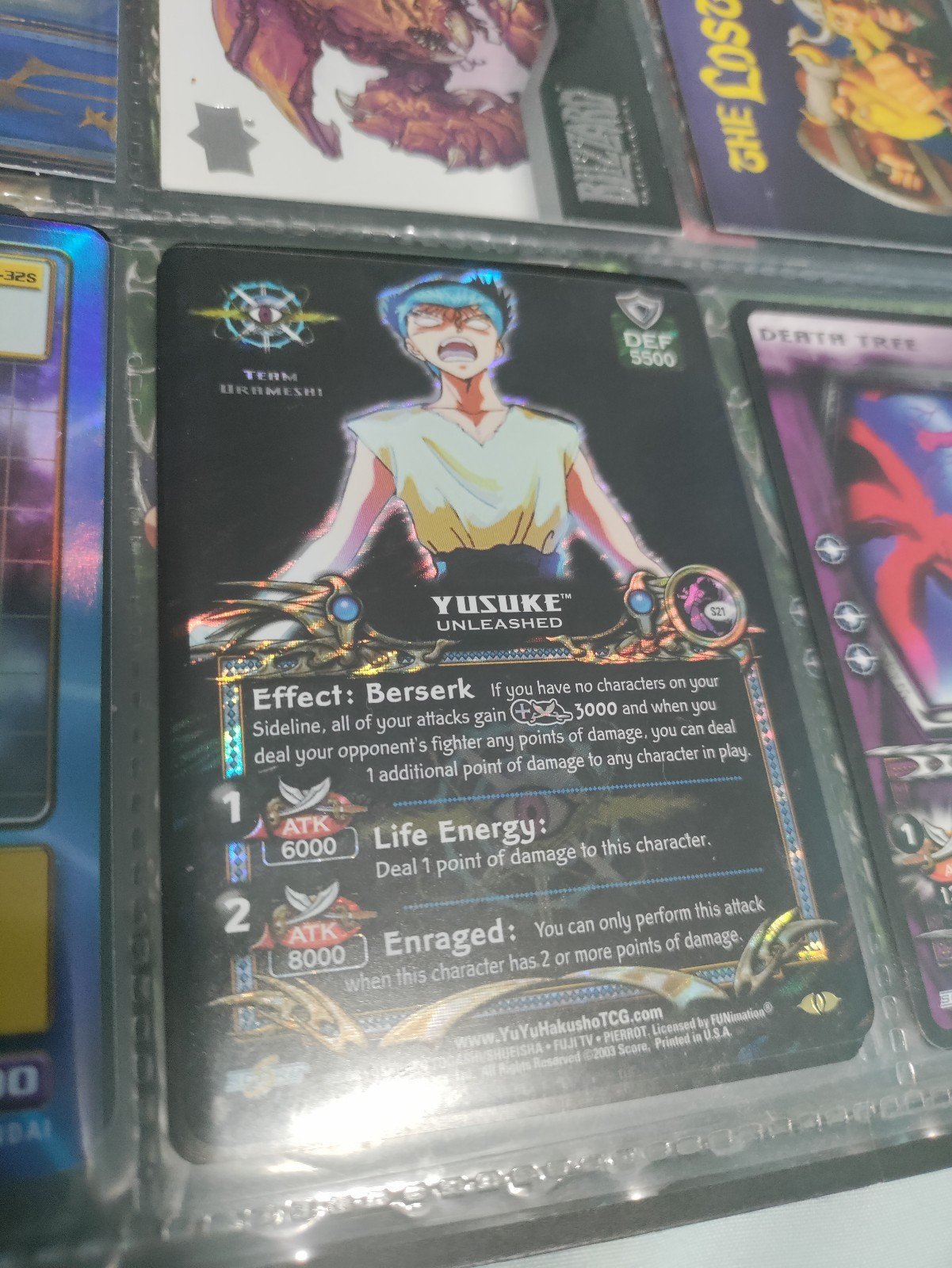 Yuyu Hakusho Cards TCG - 21 Cards (2003)