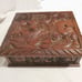 Vintage Handcarved Large Wooden Box Humidor Quetzalcoatl Kululkan