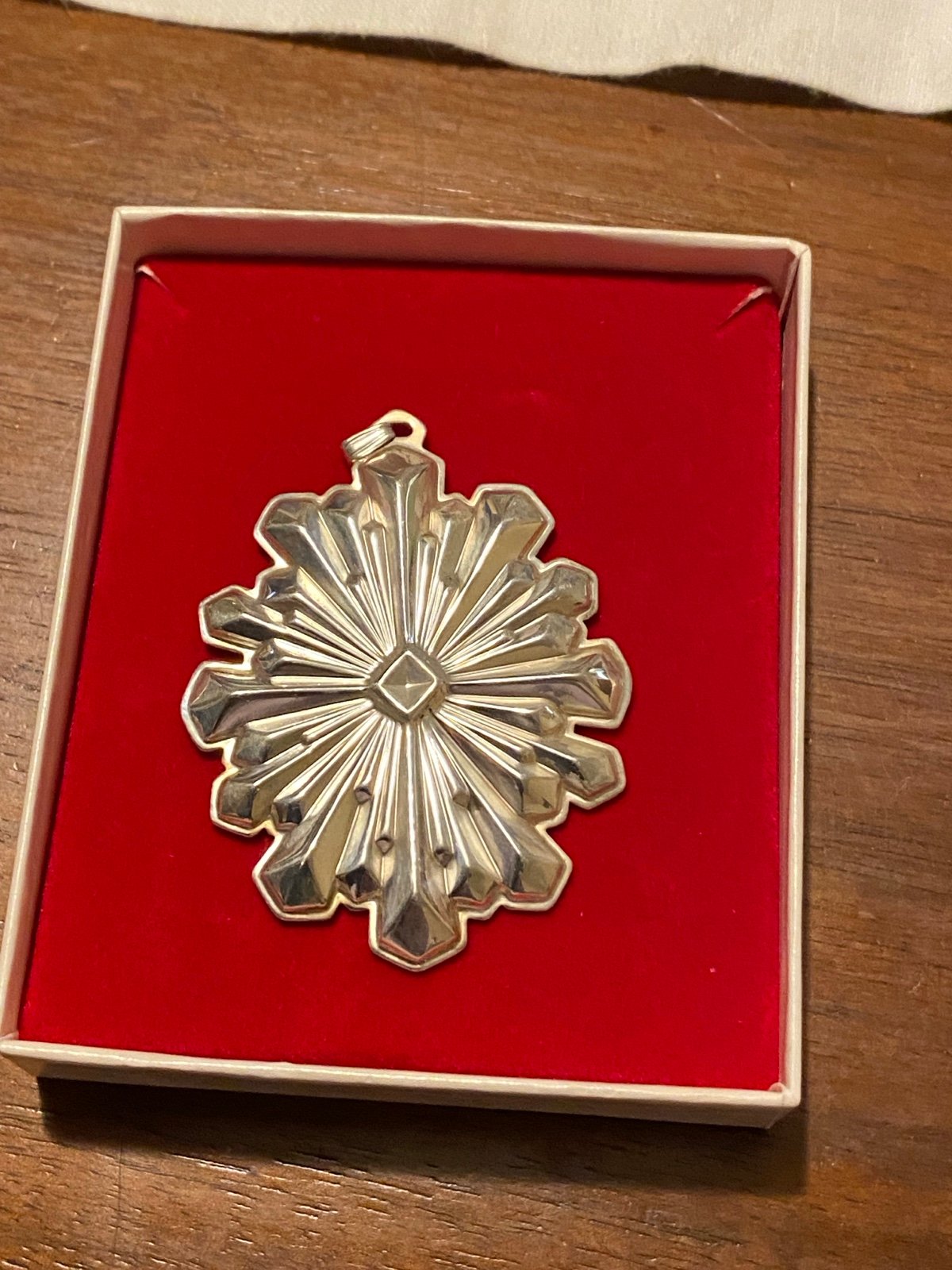 1979 STERLING REED & BARTON CHRISTMAS STAR