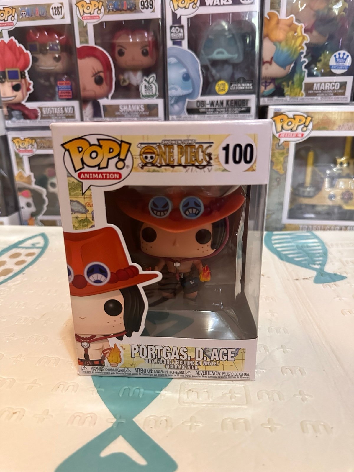 Funko Pop! Vinyl: One Piece - Portgas D. Ace #100 Serial MJL200900