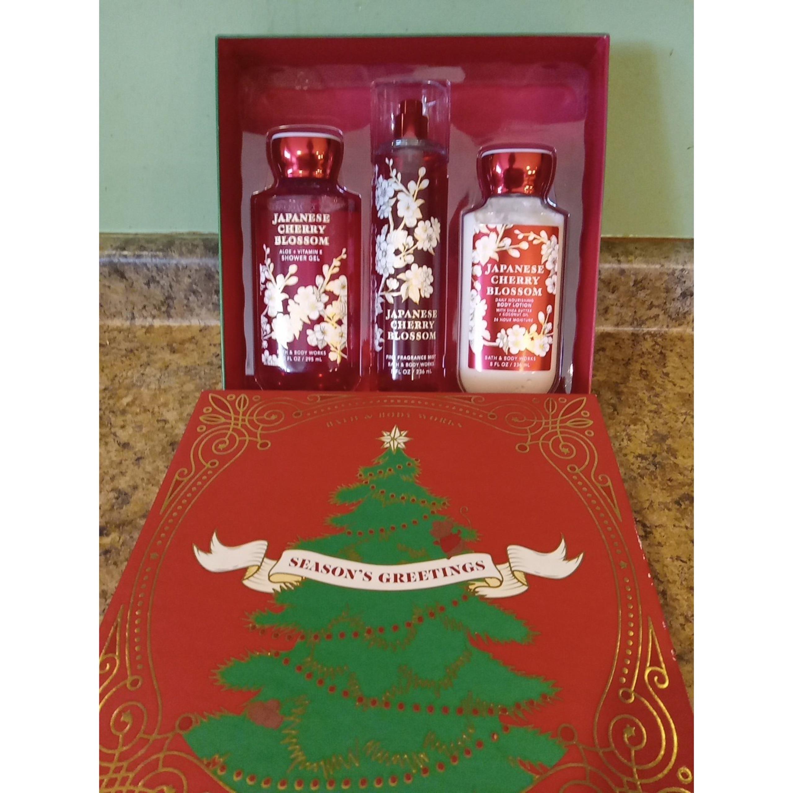 Bath And Body Works Japanese Cherry Blossom Gift Set A28