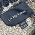 Anthropologie La Fee Verte Sweater XS/S Black Gray Colorblock V-Neck Back Cozy