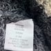 Anthropologie La Fee Verte Sweater XS/S Black Gray Colorblock V-Neck Back Cozy